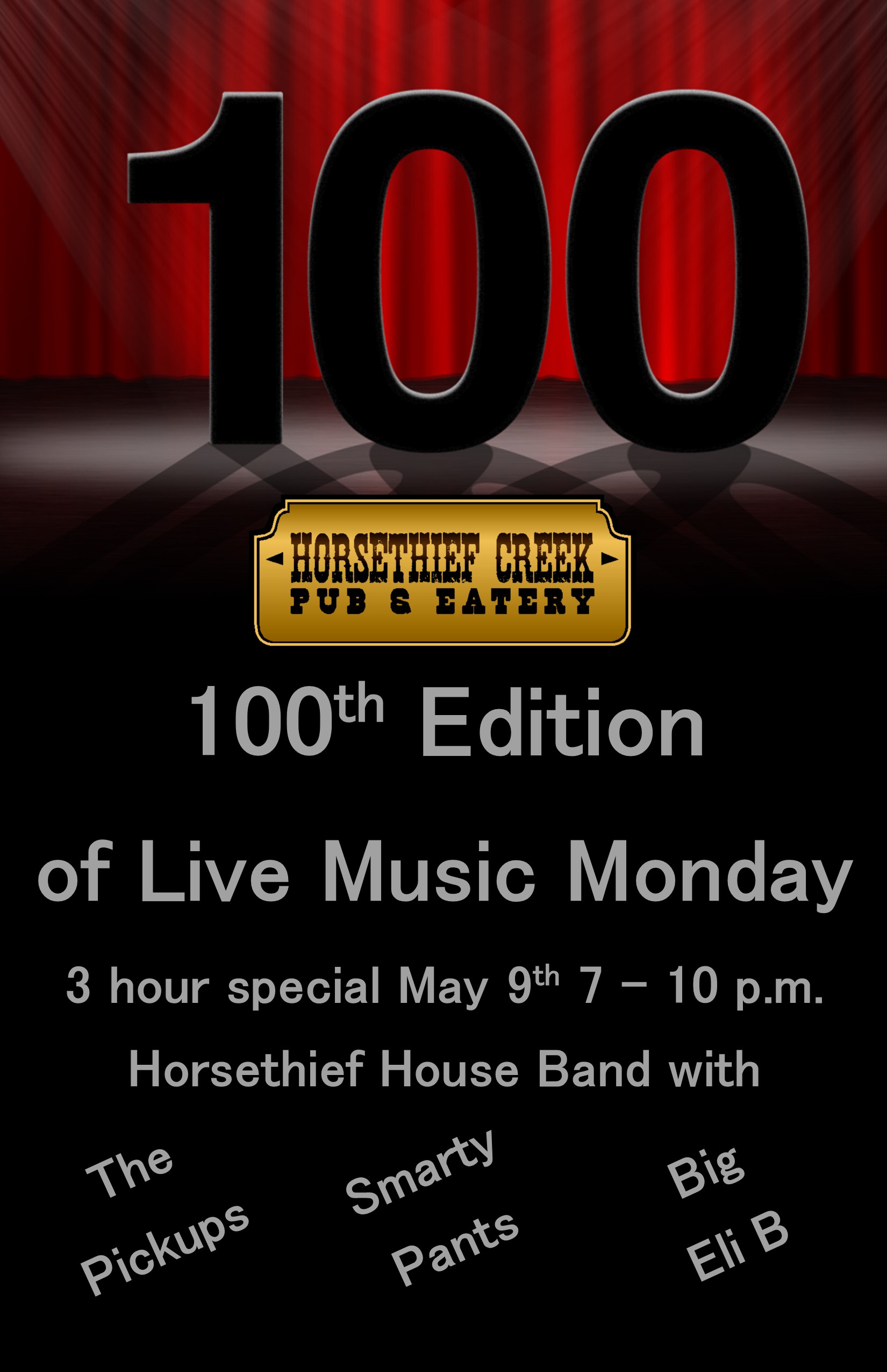 100 weeks of Live Music Monday